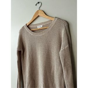 Beige Calvin Klein Sweater